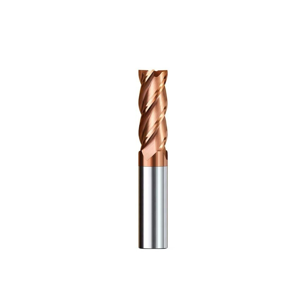 Cnc Router Bit Ticn Coated Carbide End Mill 4 Flute Hrc60 12Mm Chatter Resistant Milling Cutter 9382693302069