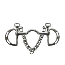 Universal Horse Bit Stainless Steel Gag Bit Rings 125mm02 Model For Horses Equine Tack Accessories