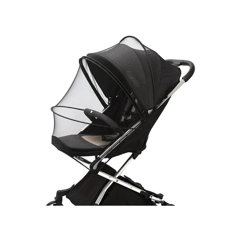 Universal Stroller And Pram Mosquito Net With Zipper, Anti-Mosquito And Wasp Protection, Fine And Resistant Net, Washable Aihontai