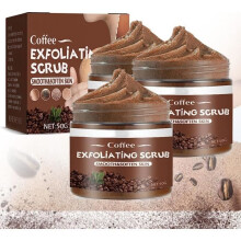 Organic Coffee Scrub, Blusoms Coffee Renewing Body Scrub, Organic Coffee Exfoliating Body Scrubber, Coffee Renewing Body Scrub