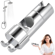 Shower Head Holder, Bath Shower Head Holder, Adjustable Shower Holder, Universal Shower Head Holder