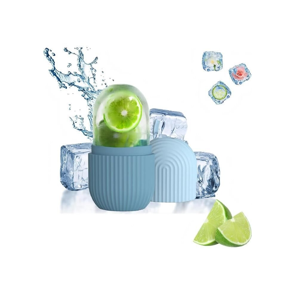 Aihontai Ice Roller, Face Ice Roller, Face Ice Cube, Reusable Eye Ice Massager, Eliminate Fine Lines, Reduce Puffiness, Shrink Pores