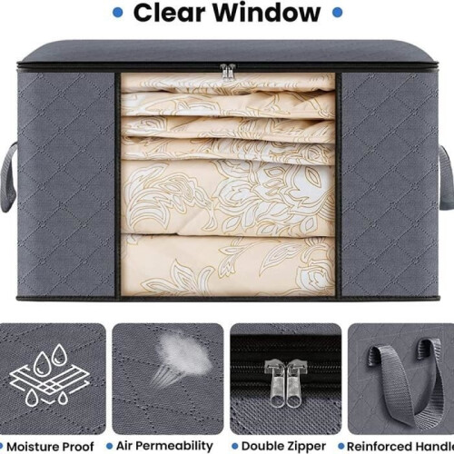 Clothes Storage Bag, Clothes Storage Bag, Storage Cover, 6pcs Clothes Storage Bag, Underbed Storage Box 2