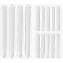 Transparent Protective Pads, 14PCS Rubber Bumpers Transparent Anti-Noise Furniture Mats for Cabinet Doors