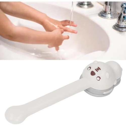 Kids Faucet Handle Extender, Soft Silicone Splash Proof, Universal Sink Handle Extender 2
