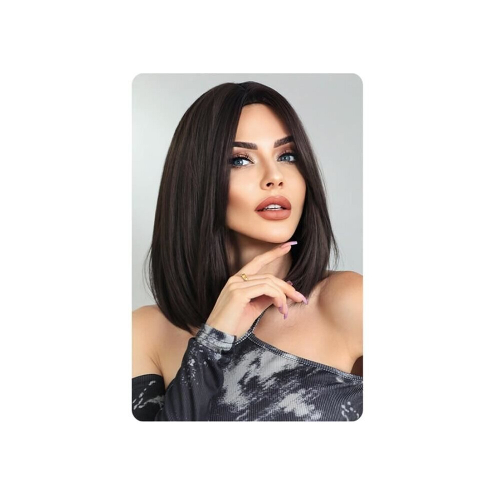 Aihontai Natural Hair Bob Wig Human Hair Wig Human Hair Short Bob Wigs For Women Straight Front Wig[L7108]