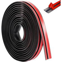 6M Rubber Seal T Strip Weatherstrip Car Seal for Car Door and Window Decoration (19mm)