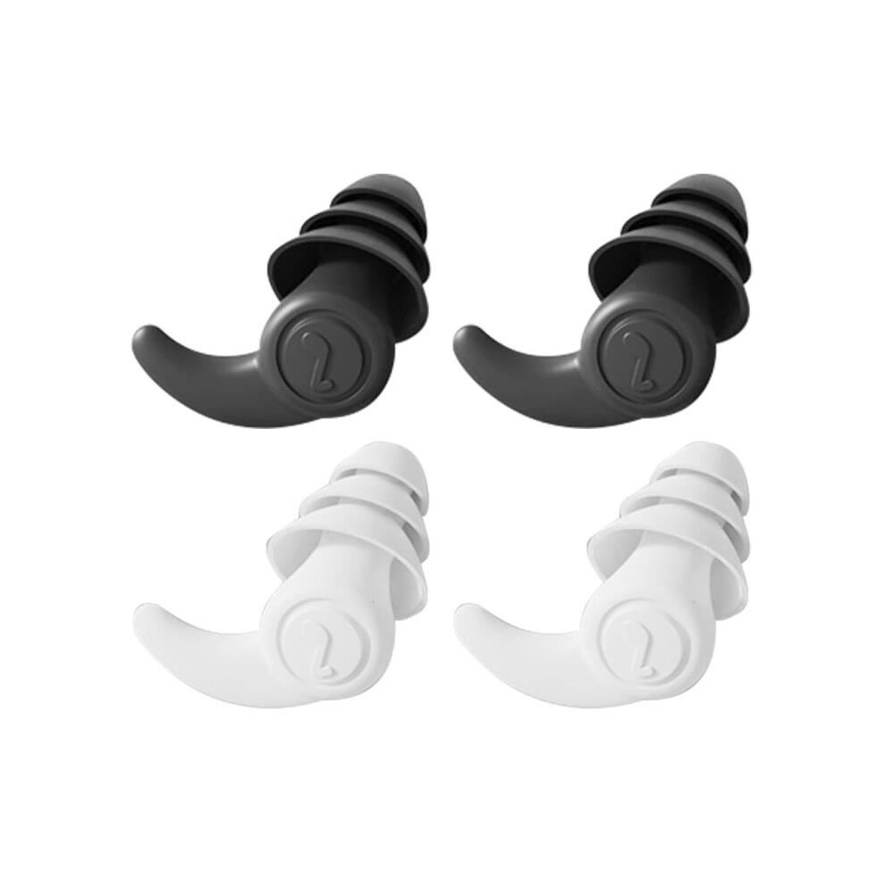 Noise Cancelling Earplugs, 2 Pairs Reusable And Washable Earplugs, For Sleep And Noise Sensitivity 8581600654685