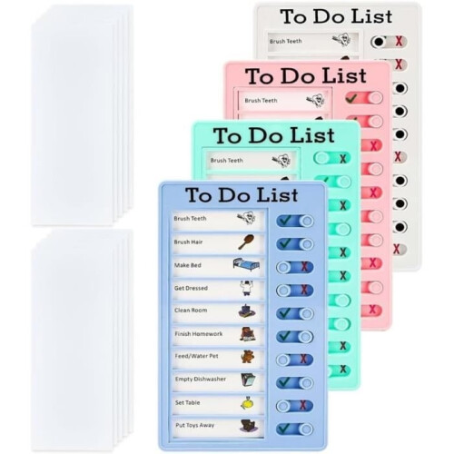 Pieces Memo Board Checklist Control Boards To Do List Task Boards Chart Memo Board