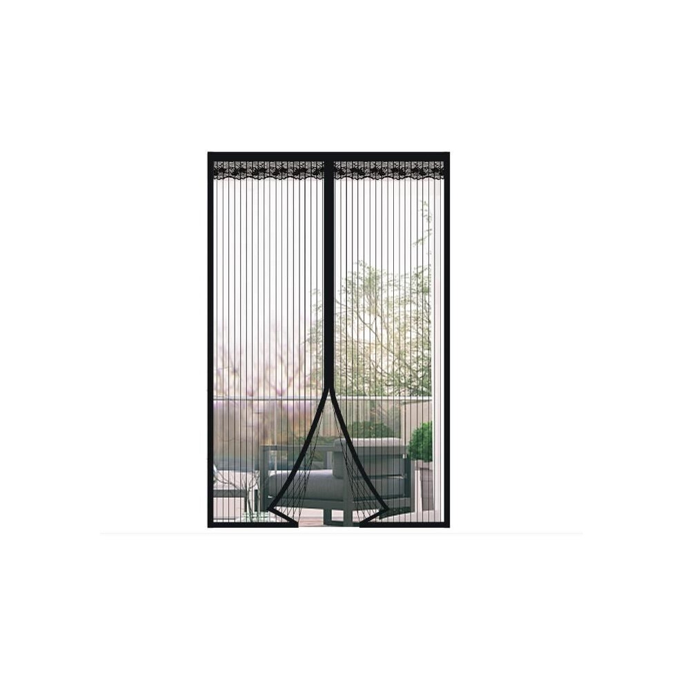 Magnetic Door Screen 90X210 Cm Anti-Mosquito Door Curtain With Magnetic Closure No Drilling For Balcony, Terrace 8581600655040