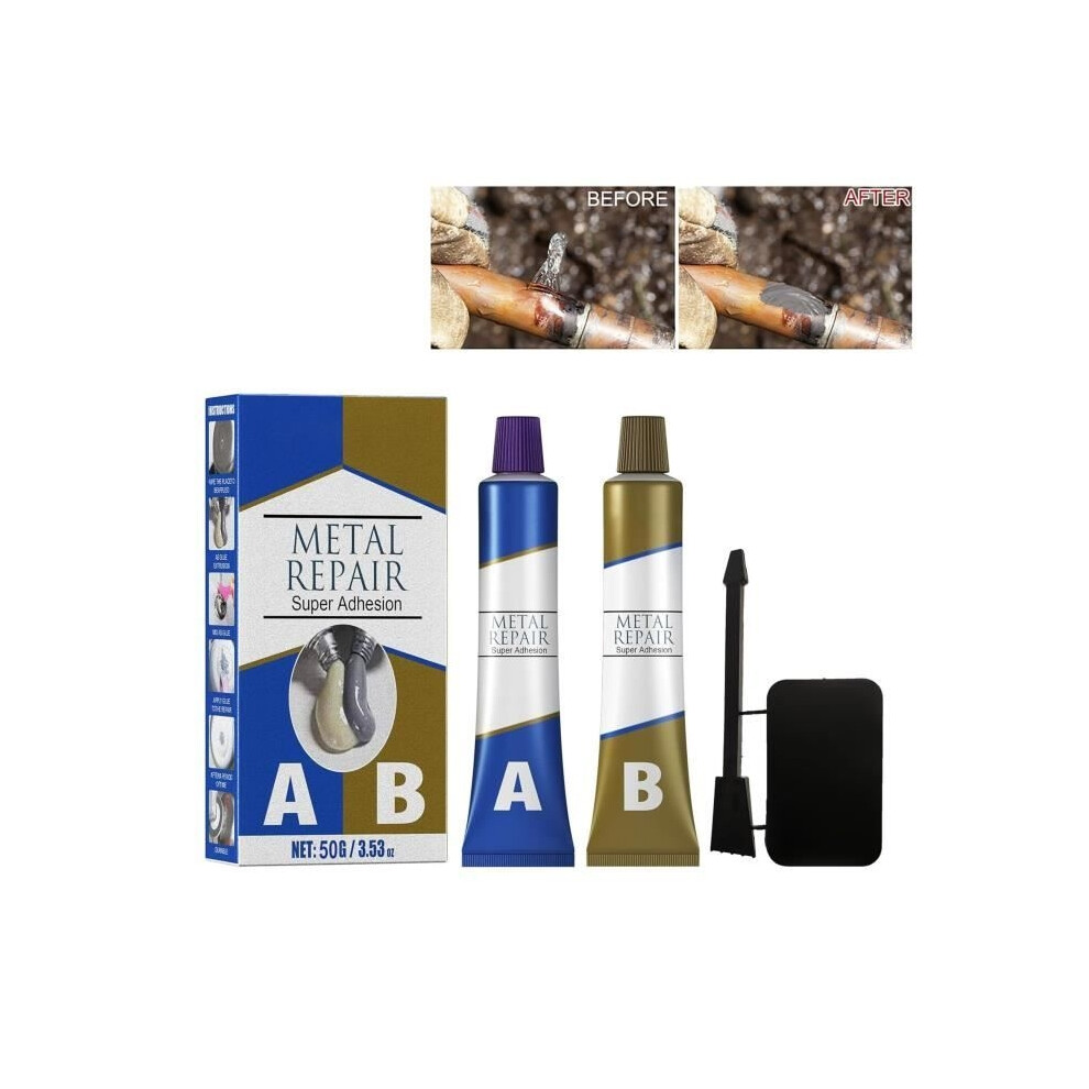 Metal Repair Paste, Metal Cold Welding, Magic Welding Ab Glue, Extra Strong Metal Glue, Magic Glue, Metal Epoxy Glues 8581600655729