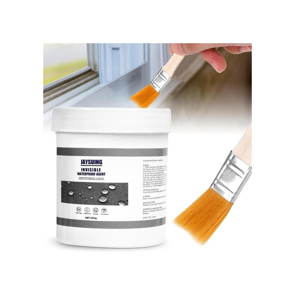 Waterproof Transparent Sealant, 300G Waterproof Invisible Sealant, Waterproof Anti-Leakage Agent, Adhesive Waterproof Agent 8581600655781