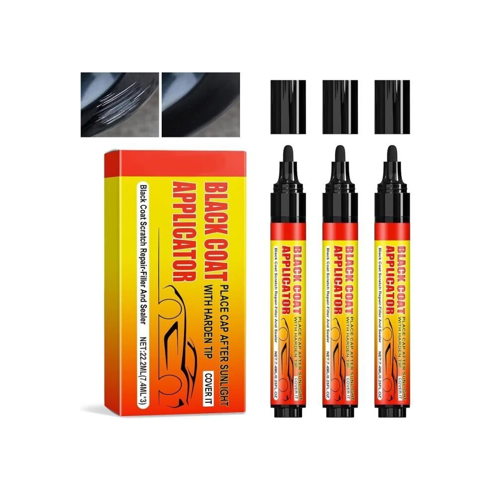 Pcs Car Paint Touch Up Pens Scratch And Scratch Repair Black 8581600656689