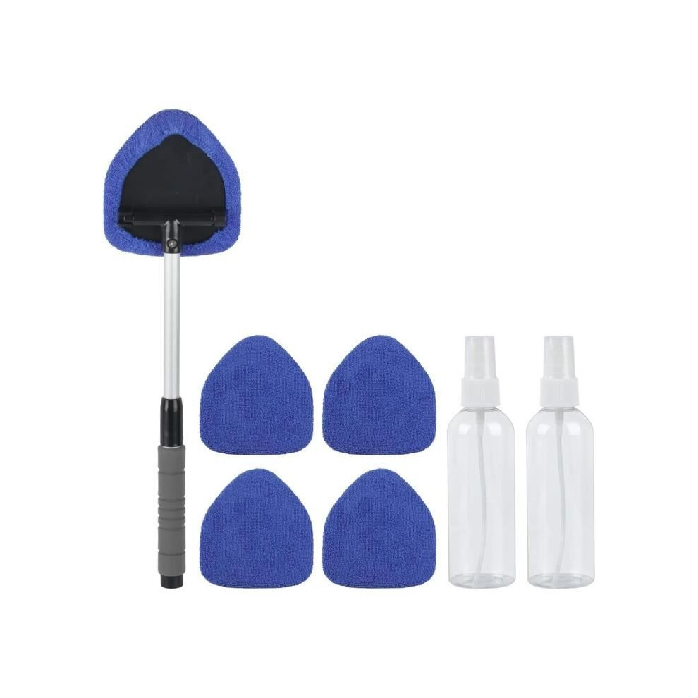 Car Windshield Cleaner, Cleaning Brush, Car Wash Brush 180 Rotation Extendable Handle With 5 Pads 8581600656719