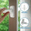 4Pcs Reinforced Aluminum Window Security Lock, Window Security Lock, Durable Window Lock with Screws 3