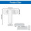 4Pcs Reinforced Aluminum Window Security Lock, Window Security Lock, Durable Window Lock with Screws 2