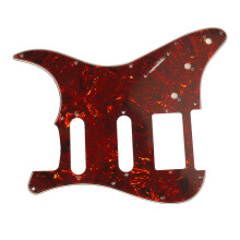 Gitarren-Schlagbrett mit abgerundeten Ecken, 3-Schrauben-Humbucker-Tonabnehmerhalterung für ST-E-Gitarren mit großer rückseitiger Abschirmung und