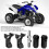 Motorcycle Universal Front Lowering Bracket for ATV, ATV Aluminum Adjustable Front Rear Lowering Kit with Performance-Oriented Geometry, Front and 3