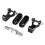 Motorcycle Universal Front Lowering Bracket for ATV, ATV Aluminum Adjustable Front Rear Lowering Kit with Performance-Oriented Geometry, Front and 7