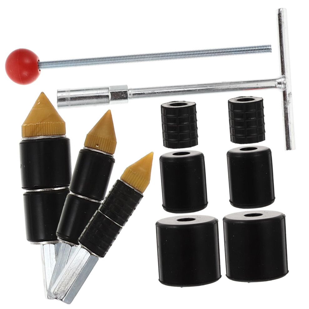 Plumbing Leak Tools With Water Stopper Wrench And Hot Melt Stopper Pin Set For Tubing 9187378458327