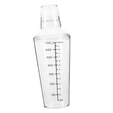 Cocktail Shaker with Measurements Reusable Drink Mixing Cup for Cocktails Milk Tea and Juice