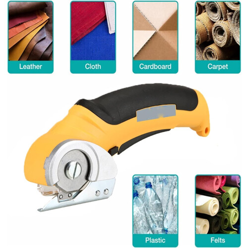 Cordless Electric Scissors with Automatic Blade Sharpening for Fabric Leather Carpet Cardboard 1