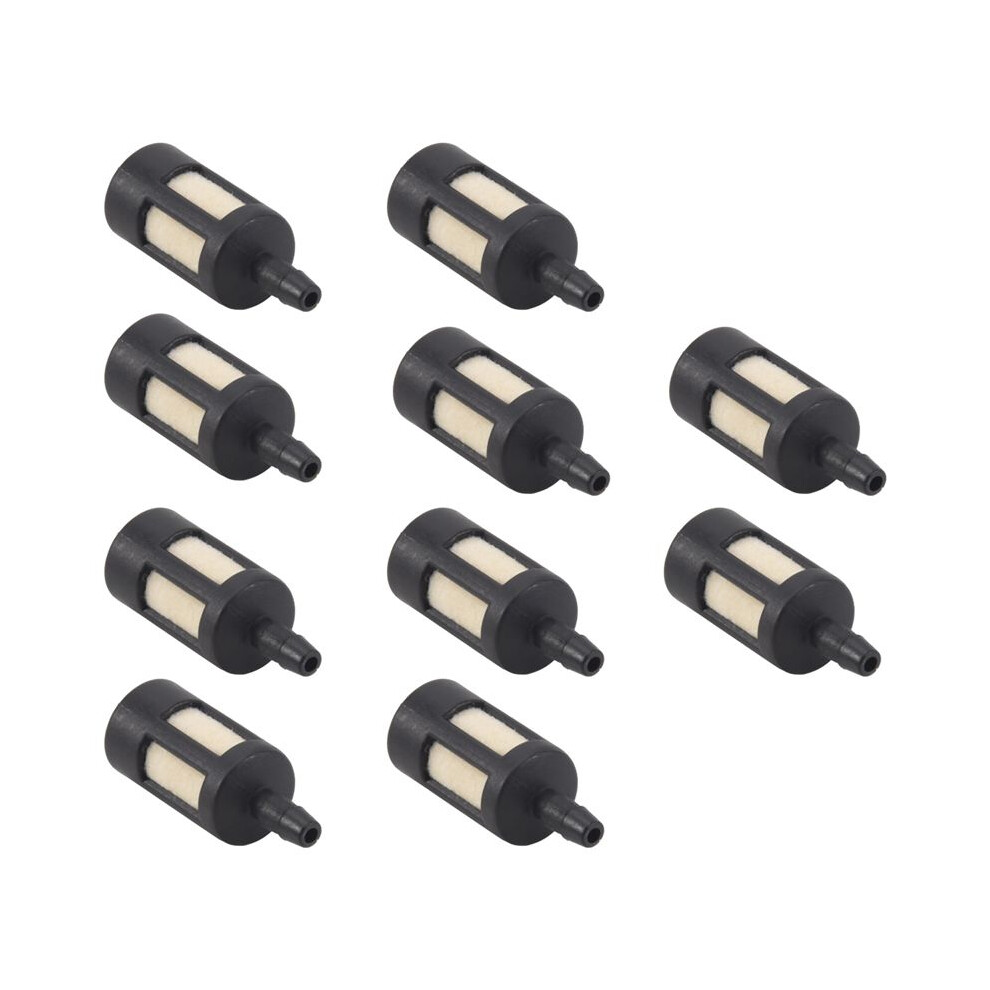 10Pcs Chainsaw Fuel Filters Black 6031804313182
