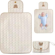 Tragbare Wickelunterlage: 70 x 50 cm Reise-Wickelunterlage, Baby'ness-Wickelunterlage, tragbare Windelunterlage