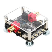 Optical Fiber Coaxial Audio Transmitter Receiver 5.0 Audio Power Amplifier Wireless Module for Computers