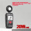 BENETECH Digital Lux Meter Auto Range LU FC Unit Data Storage Luxmeter Light Meter Illuminometer 200000Lux 3