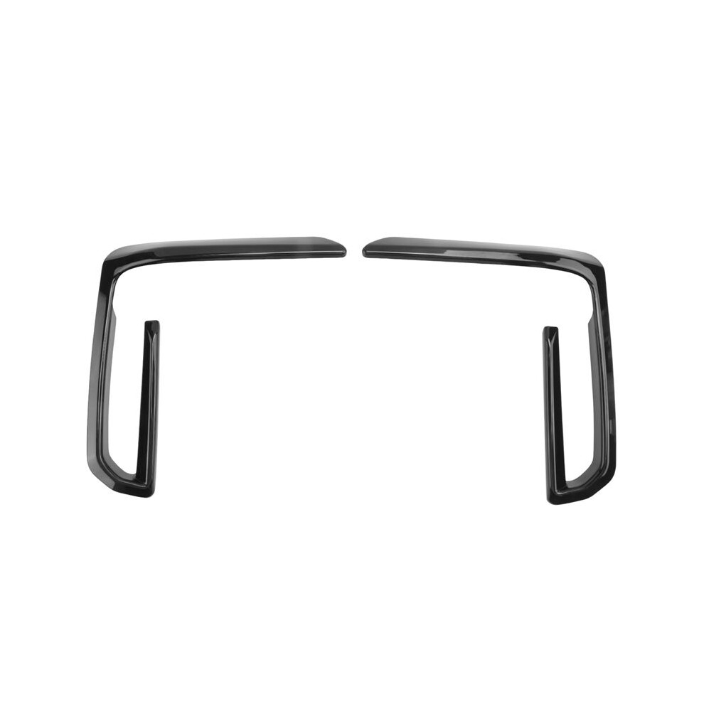 Car Glossy Front Bumper Lower Grille Trim Strips Fog Cover Trim For- X5 G05 2022+ Black/Light 6032173115261