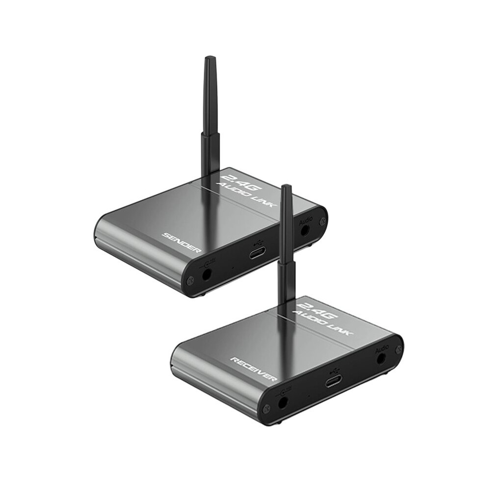 2.4G Wireless Audio Adapter 150M Range Hi-Fi Wireless Audio Transmitter Receiver For Theater Speaker Tv Live Broadcast 6033973820515