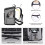 Pet Carrier Backpack with Breathable Mesh Back, Foldable Expandable Design for Comfortable Travel 2