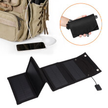 20W Wasserdichter Solar-Klappbatterie mit 5V USB Powerbank
