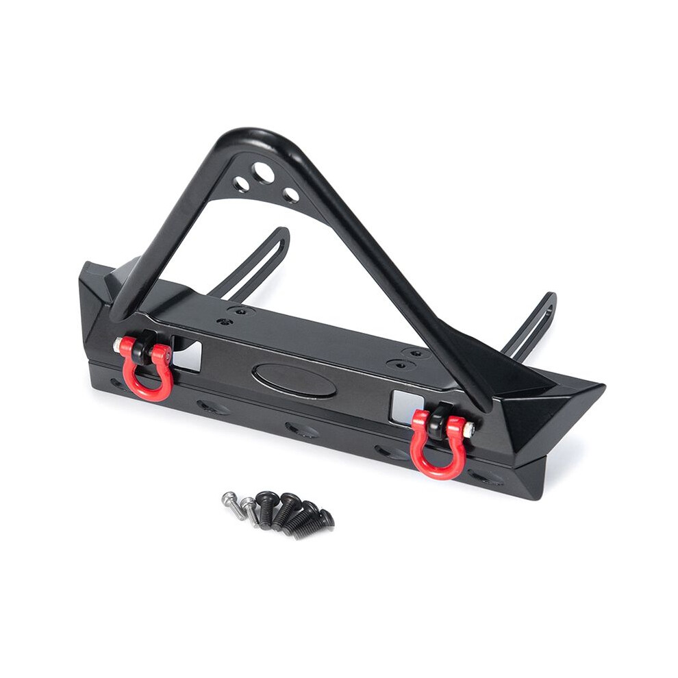 Metal Front Bumper With Tow Hook For Axial Scx10 Scx10 Ii 90046 Trx4 1/10 Rc Crawler Car Upgrade Parts 6032784124850