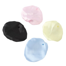 4-Packs di Protettori per Bevande con Elastici e foro per la cannuccia, Nero, Rosa, Blu, Giallo
