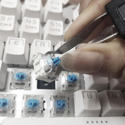Mechanical Keyboard Keycap Puller with Dual Head Steel Design for Easy Keycap and Switch Removal 2