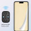 Bluetooth Remote Control for TikTok with Bluetooth 5.3 Fingertip Scrolling and Selfie Button, White 3