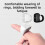 Bluetooth Remote Control for TikTok with Bluetooth 5.3 Fingertip Scrolling and Selfie Button, White 4