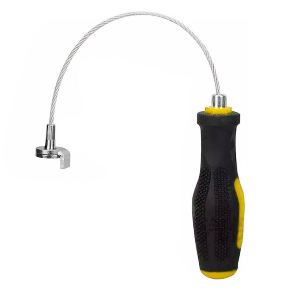 Magnetic Oil Drain Plug Remover Tool With Flexible Shaft And Antiscald Grip For Cars And Trucks 9187378458914