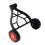 String Trimmer Wheels Adjustable Height Lawn Edger Wheel Set with Triangular Stability Structure 1