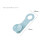 2 pezzi sollevacoperchio WC TPR Blu chiaro 30 g Riutilizzabile 2