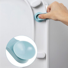 2 pezzi sollevacoperchio WC TPR Blu chiaro 30 g Riutilizzabile