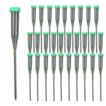 Floral Water Tubes 6Inch Green 30Piece Bud Stamens Holder Sleeves For Roots Lily Milkweed Plant Care Supplies