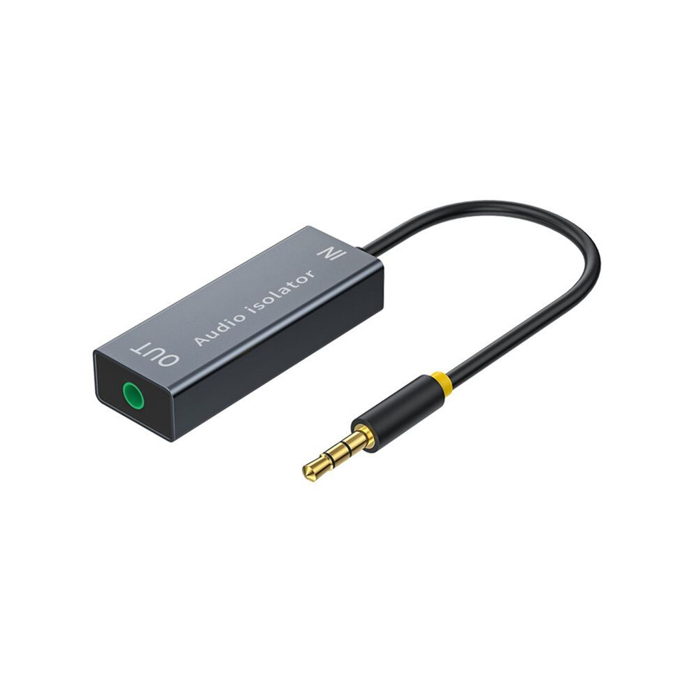 3.5Mm Audio Isolator Speaker Isolator For Car Stereo Audio System Noise Reducer Filter Ground Loop Noise Isolator 6033227110836