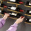 Wall Mounted 12 Bottle Wine Rack, Durable Metal Storage Display for Kitchen, Bar, Bronze 3
