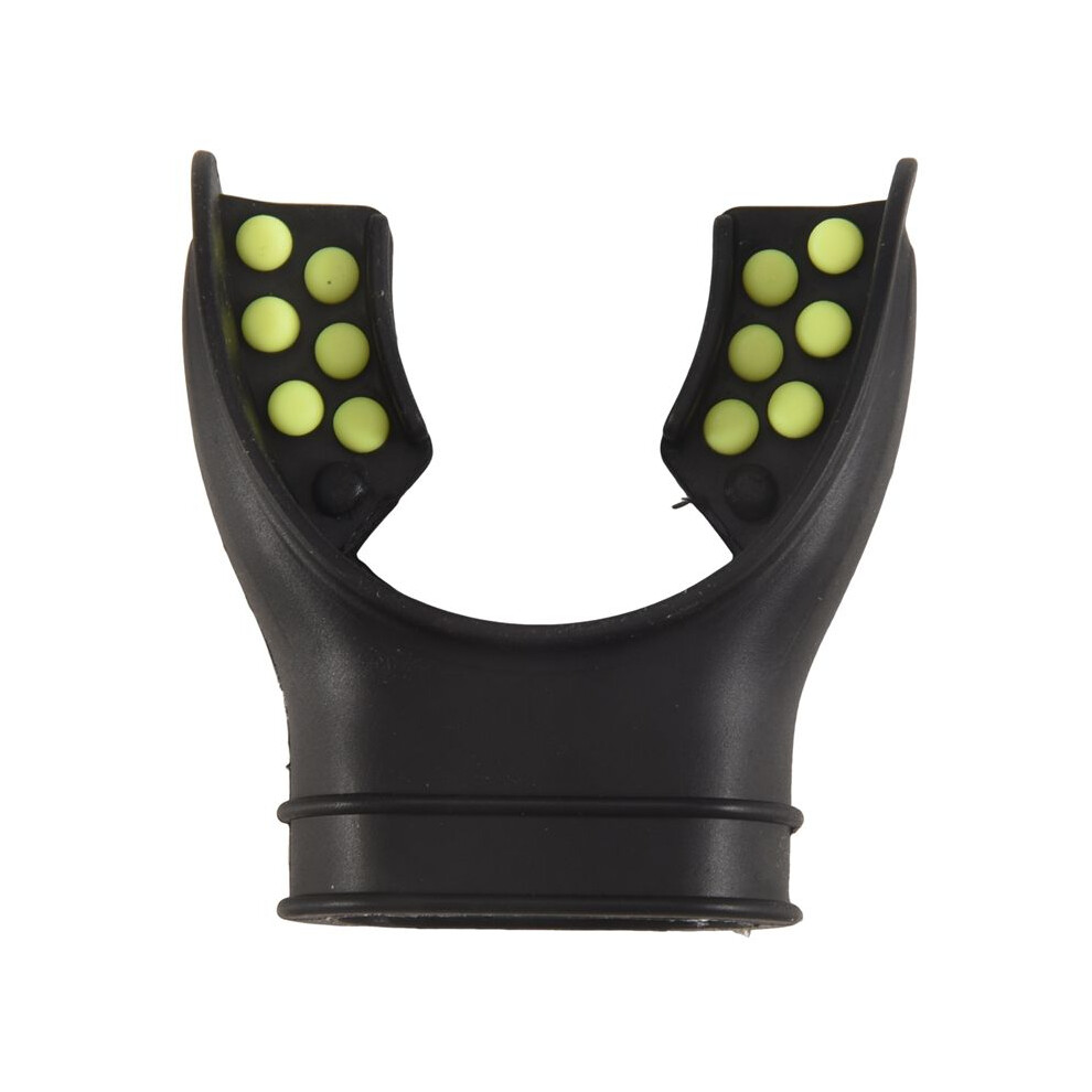 Yellow Snorkel Mouthpiece Regulator Diving Mouthpiece Universal Accessory Replacement Scuba Silicone Respirator