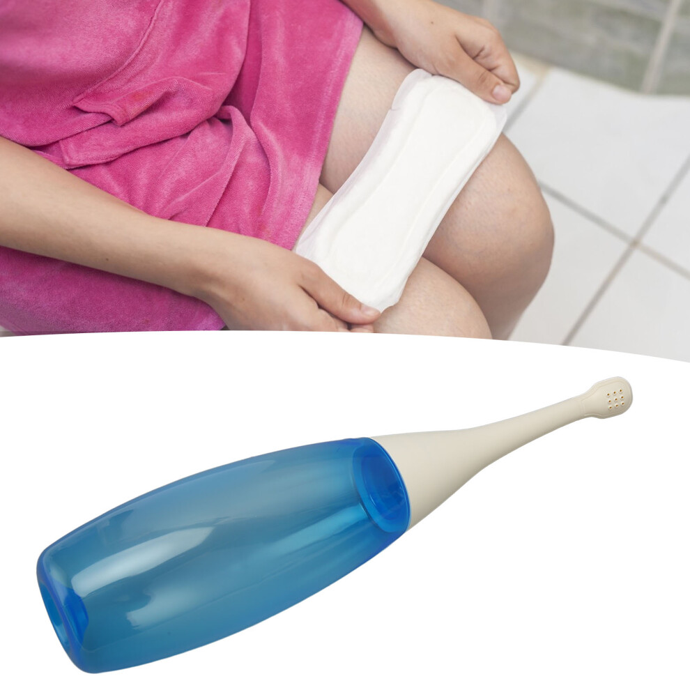 Portable 450Ml Blue Handheld Silicone Bidet For Travel, Hygiene & Postpartum 7891375875354