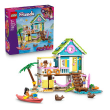 Bouwspel - LEGO - 42699 - Huis op het strand - 3 mini-poppen - 2 zeehonden