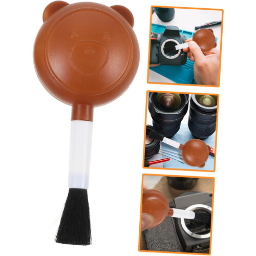 2pcs Camera Lens Air Blower with Brush for Precise Dust Removal and Electronics Cleaning 2